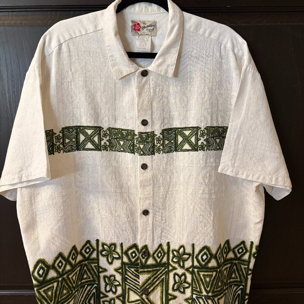 Vintage Hilo Hattie Shirt - 100% cotton - Size 2XL